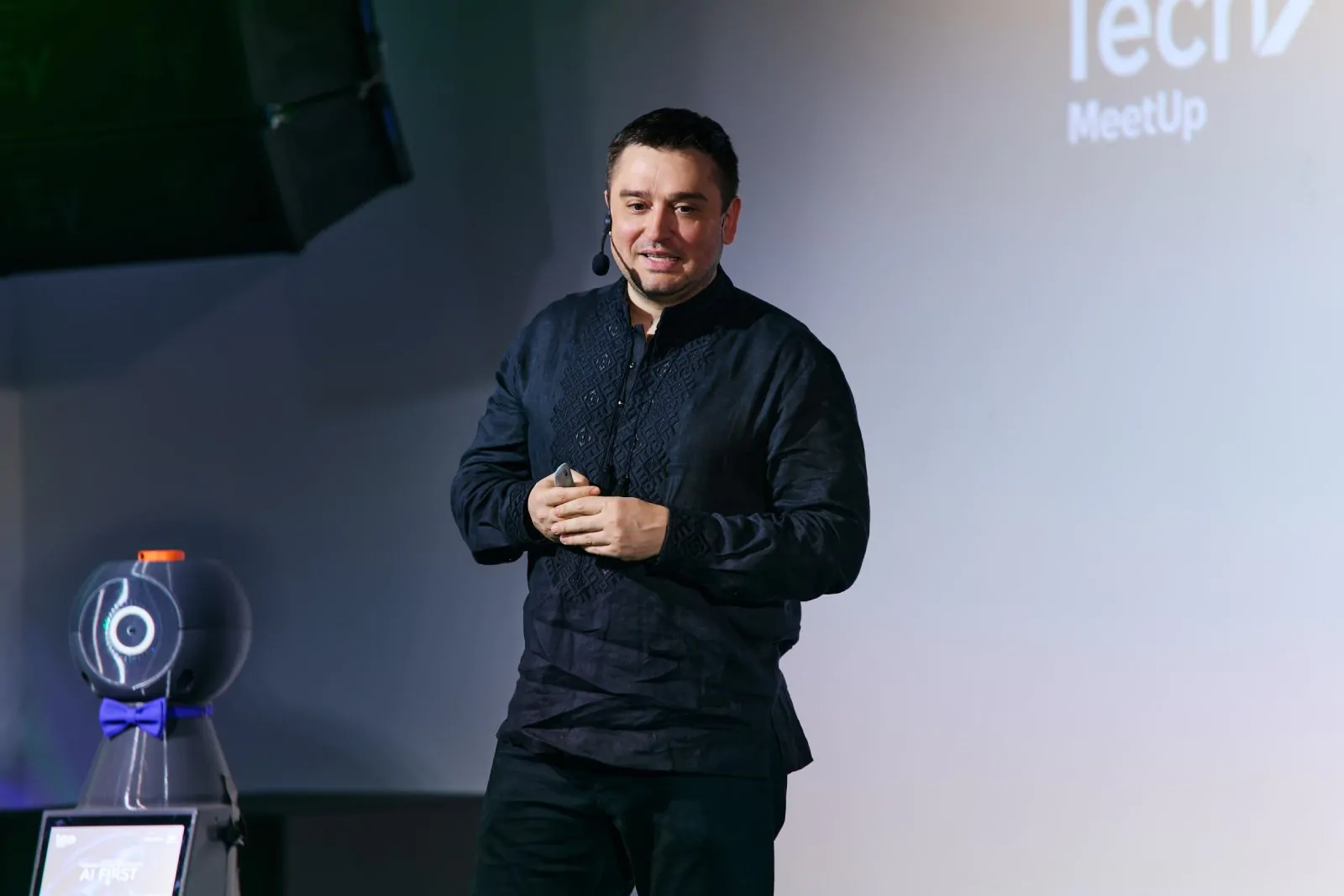 photo speaker - Oleksandr Borniakov, Acting Minister of Digital Transformation of Ukraine